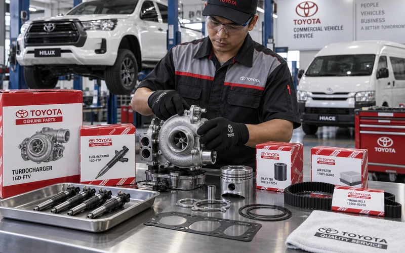 Jaminan Alat Ganti & Servis Pantas Toyota