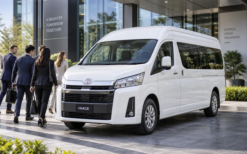 Toyota Hiace SLWB Pengangkutan Syarikat & Kilang